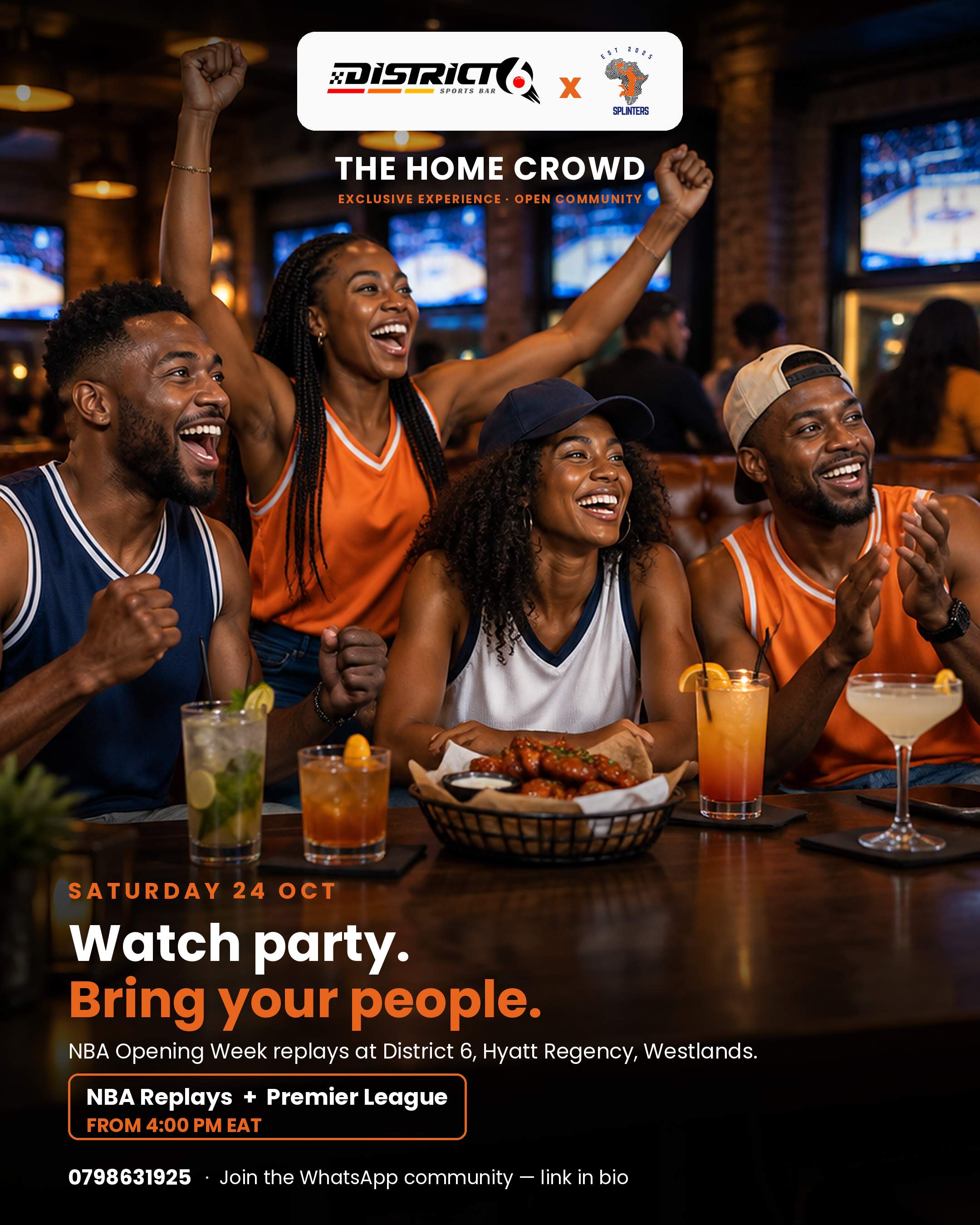 The Home crowd - Poster 1