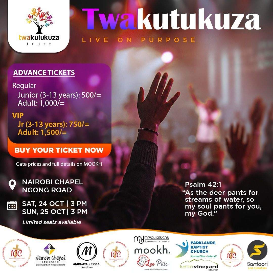 TWAKUTUKUZA Live on Purpose