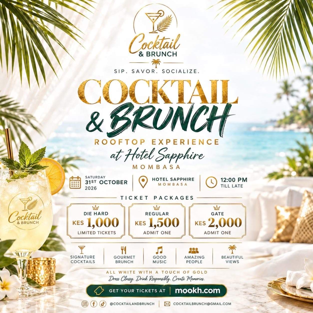 Cocktail & Brunch - Poster 4