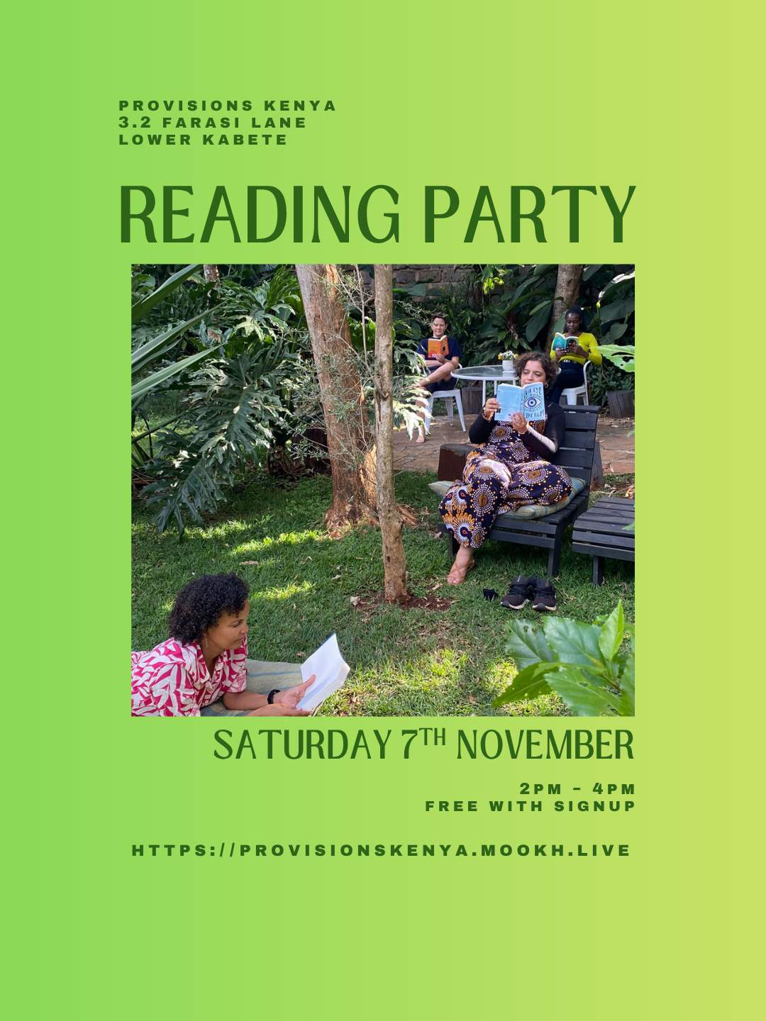 Reading Party - Poster 1