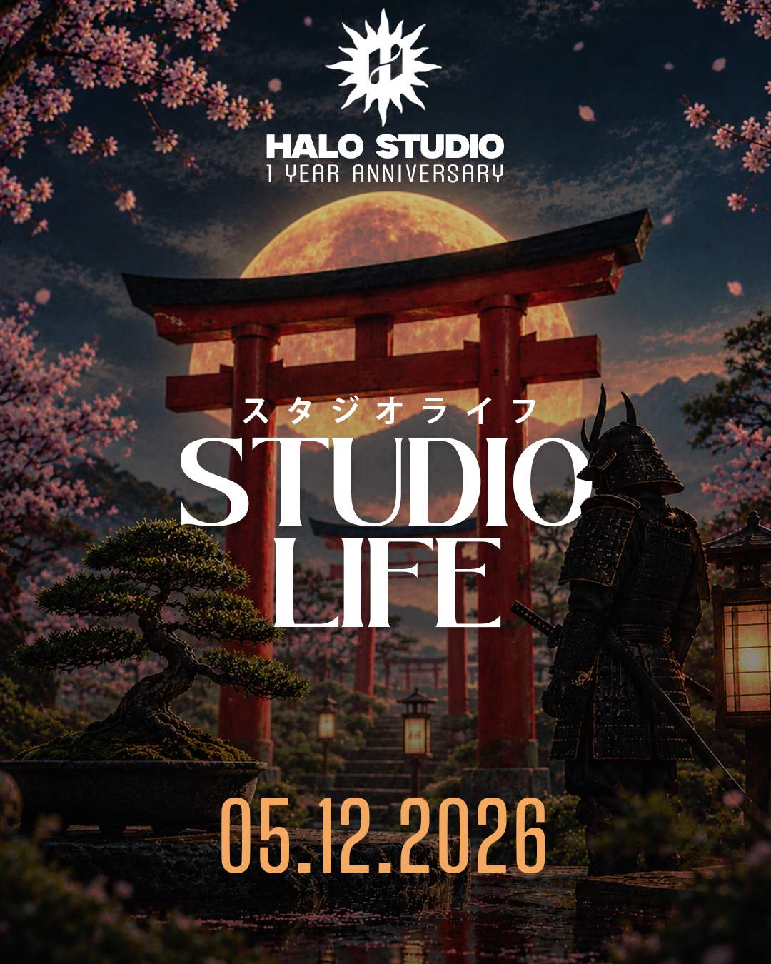 HALO STUDIO: 1 YEAR ANNIVERSARY - Poster 1