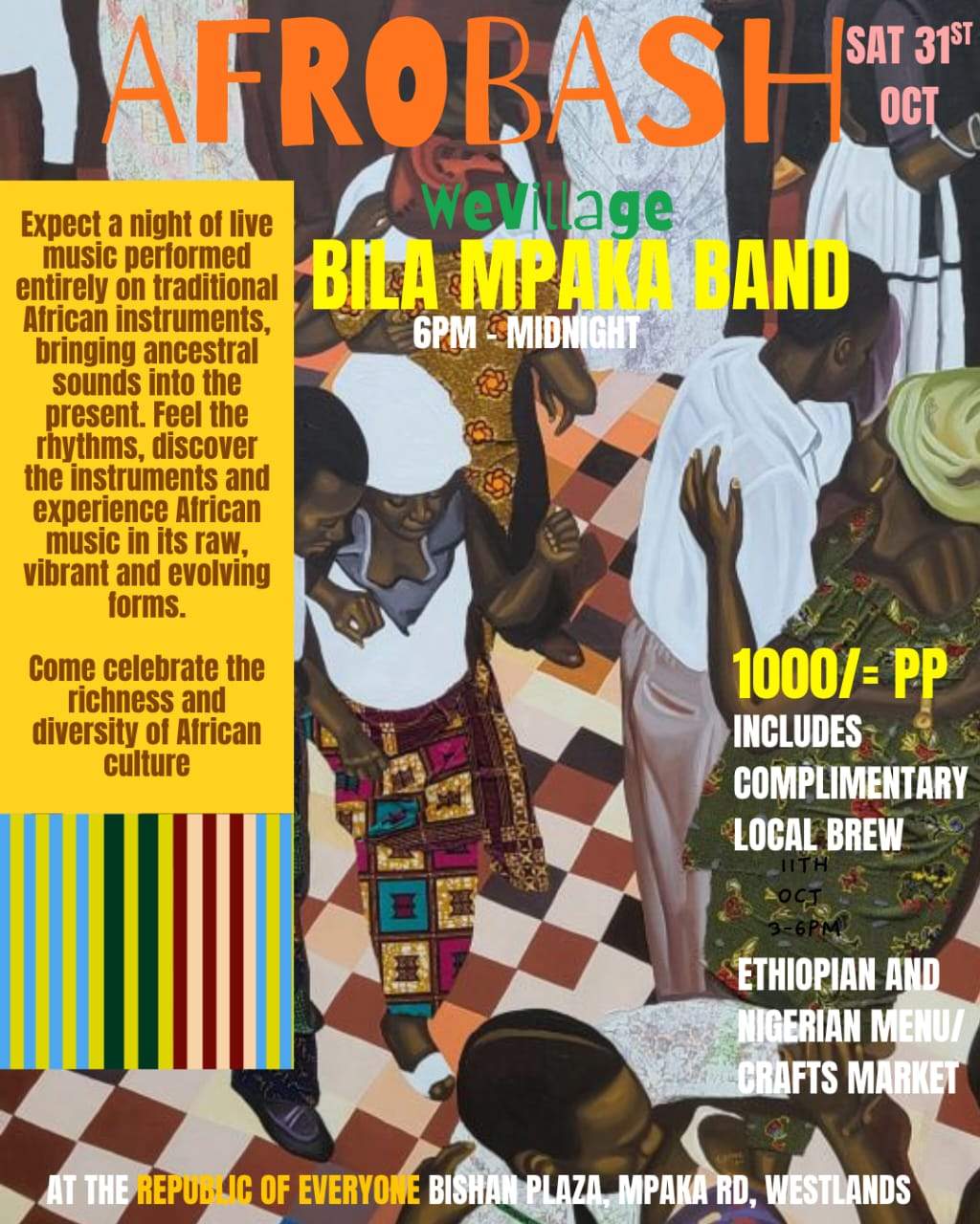 Afro Bash - Poster 1