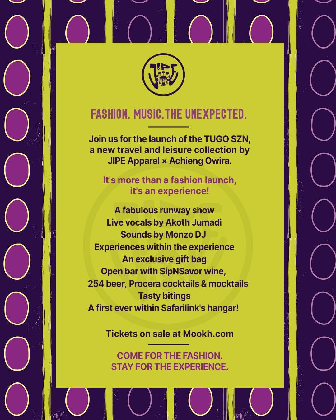 TUGO SZN RUNWAY SHOW - Poster 2