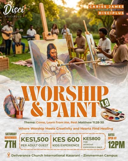 Worship and Paint Ultimate Experience - Poster 1