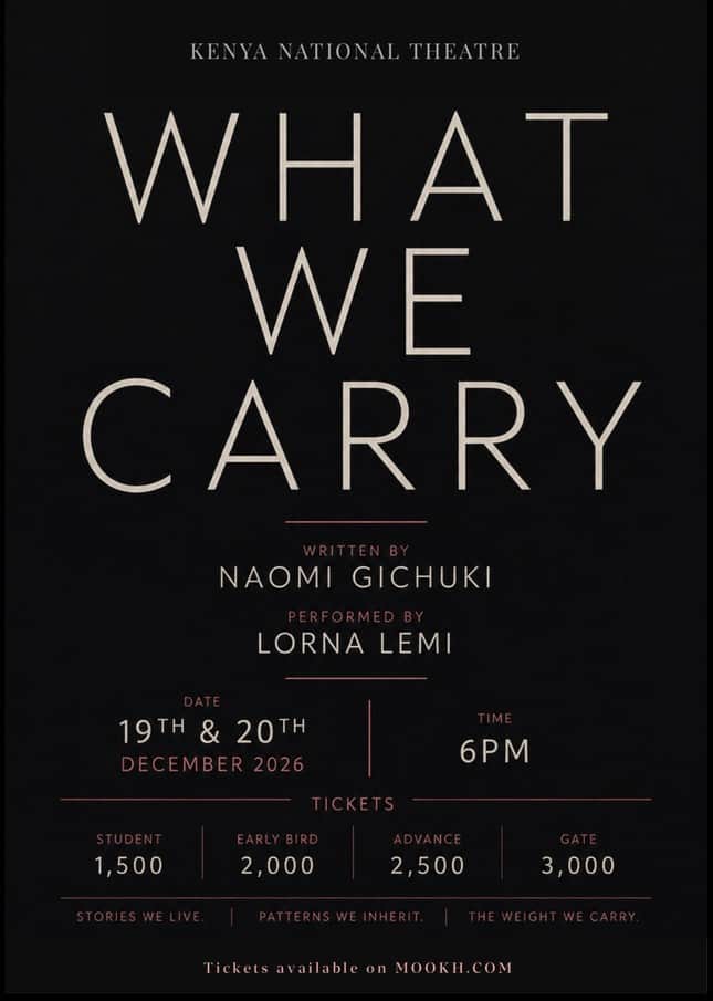 What We Carry - Poster 1