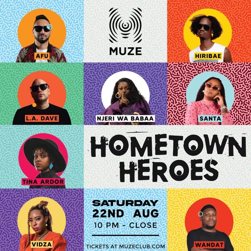 MUZE Club pres. Hometown Heroes - Poster 1