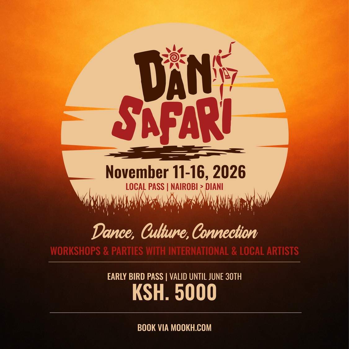 Dansafari Festival - Poster 1